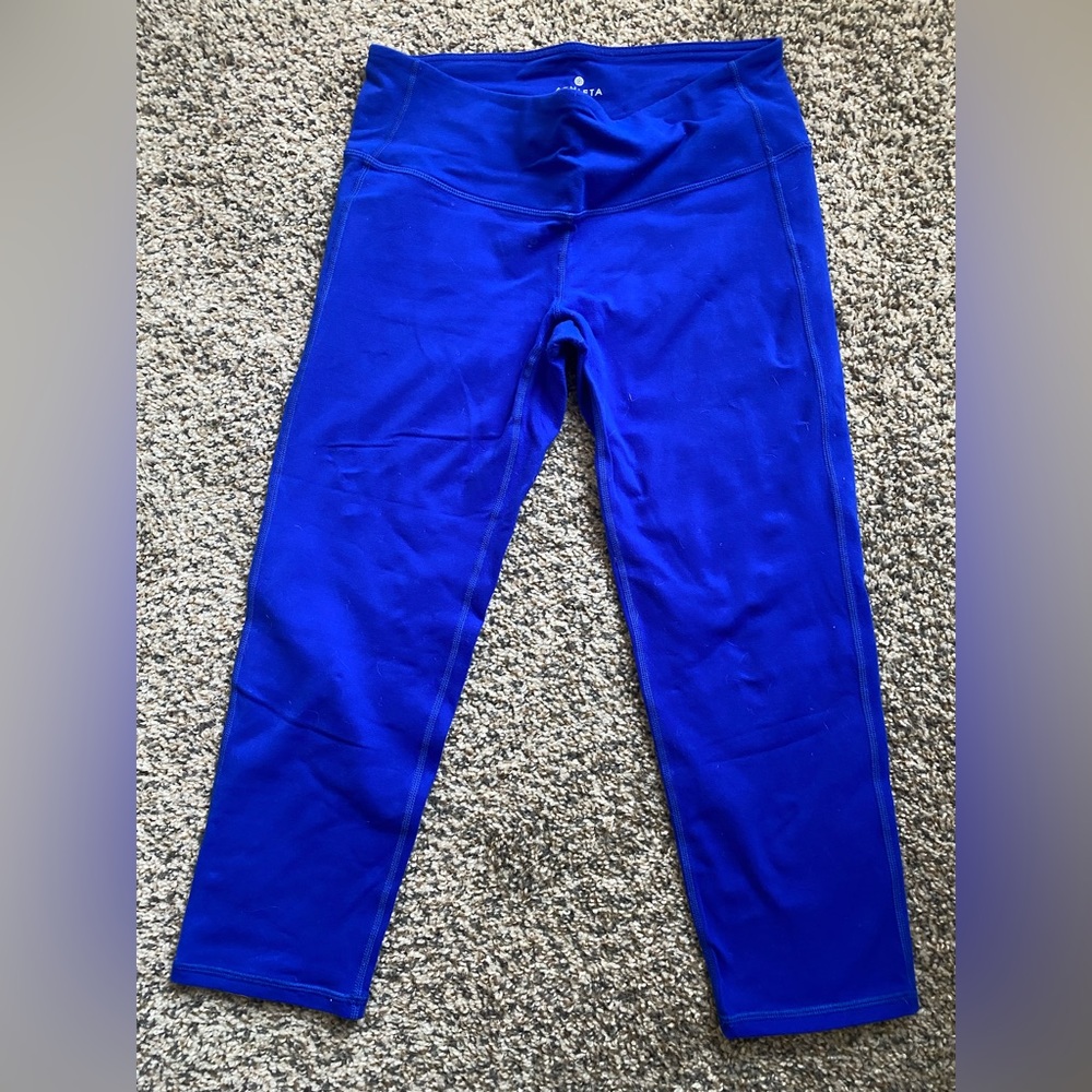 Blue Athleta Leggings